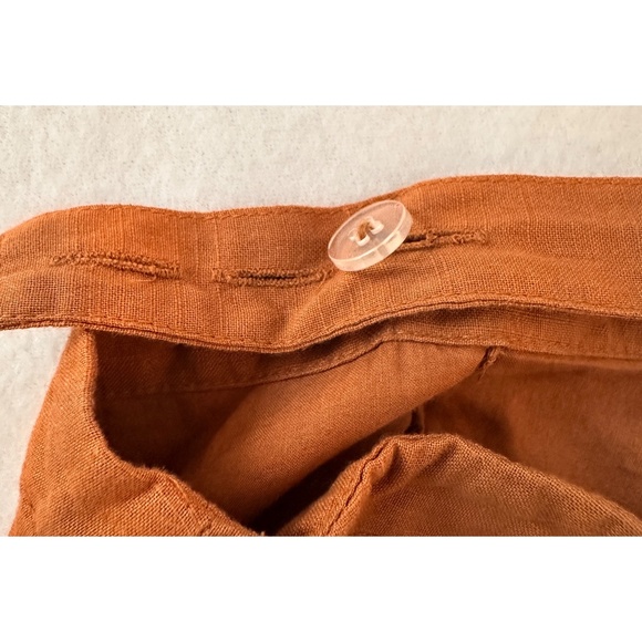 Abercrombie & Fitch Reddish Brown Adjustable Strap Belted Romper, w/ Pockets, M - Picture 5 of 14